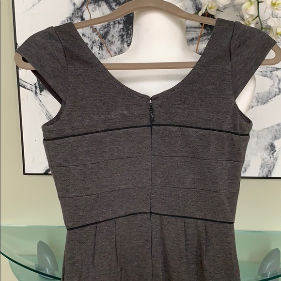 BCBG Maxazria Grey Dress - Picture 3 of 7
